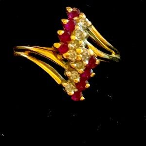 14k Garnet ring